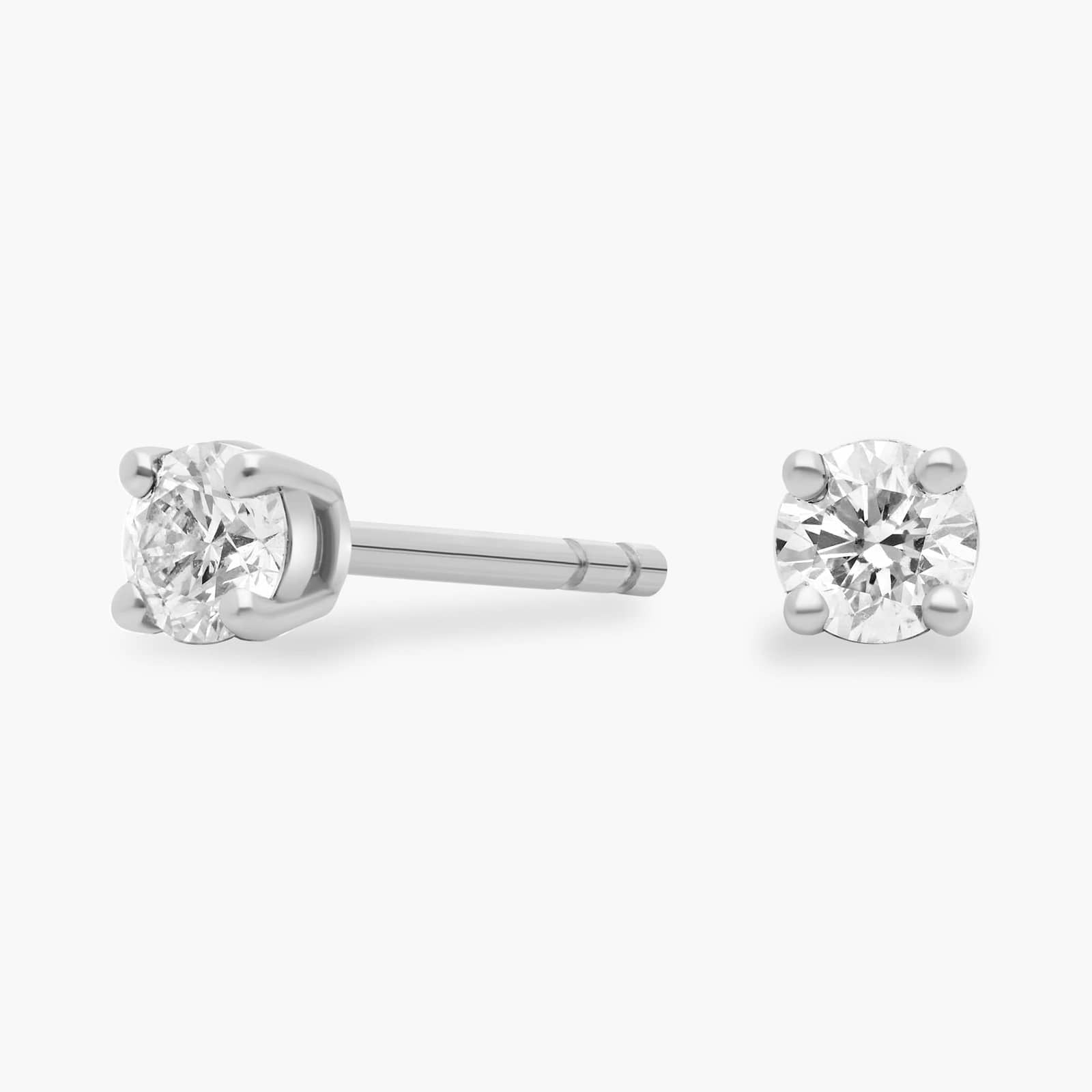 Classic Lab Diamond Stud Earrings (1/4 ct. tw.) – VS+ Clarity - 14k