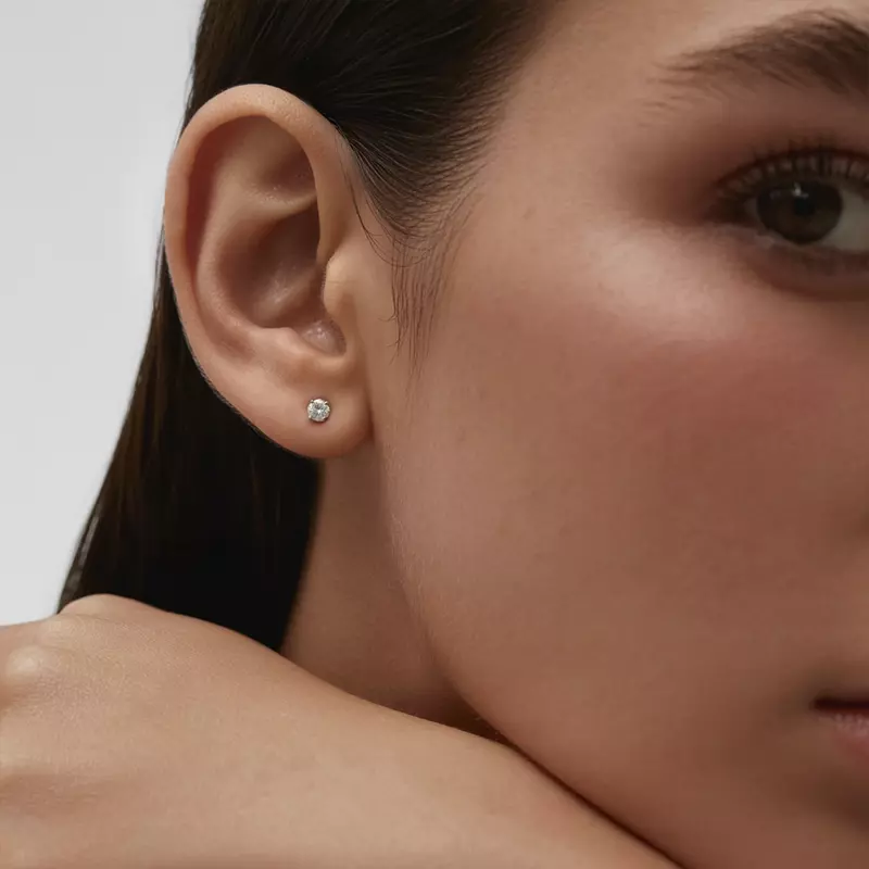 Classic Lab Diamond Stud Earrings (1/4 ct. tw.) – VS+ Clarity - 14k