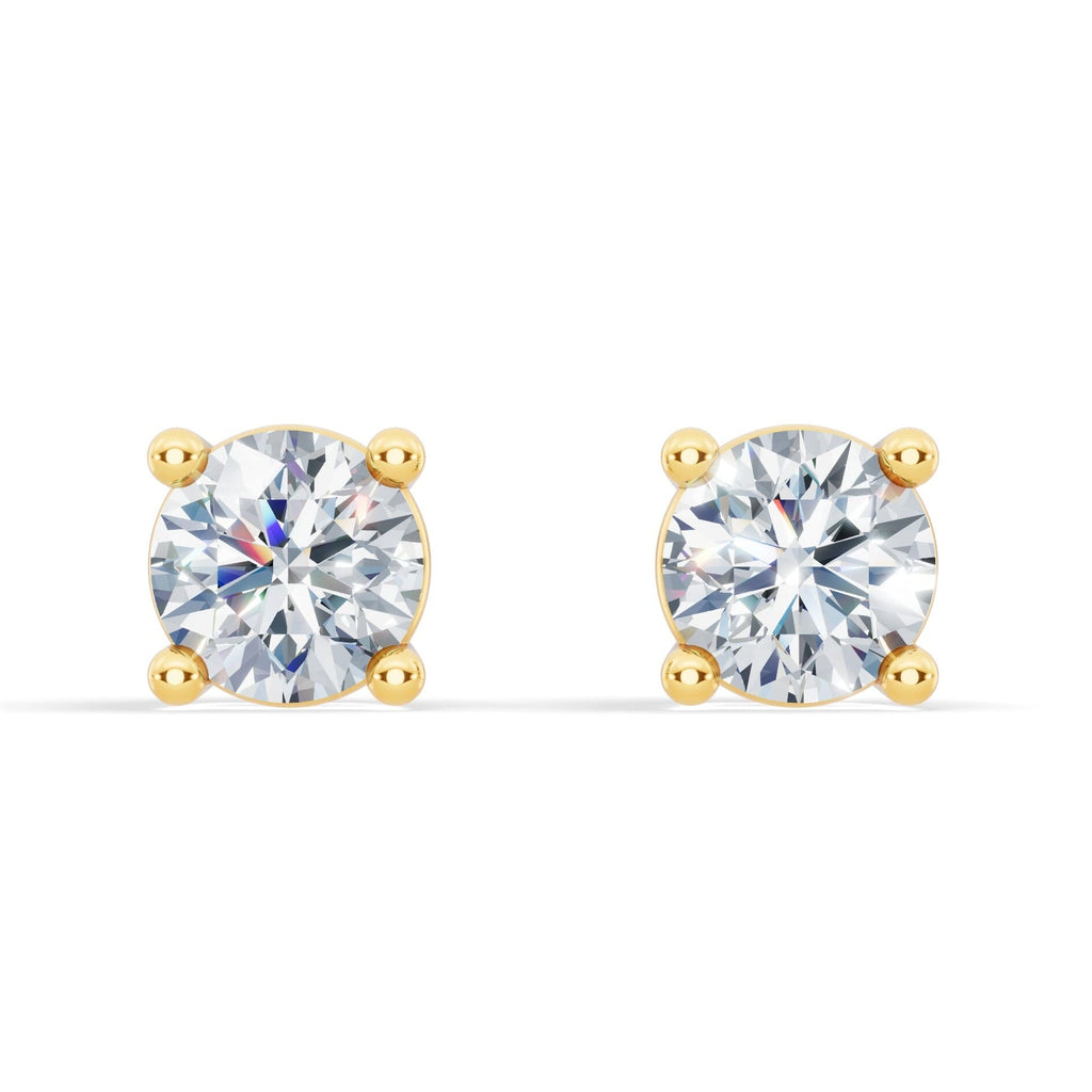 Classic Lab Diamond Stud Earrings (1/4 ct. tw.) – VS+ Clarity - 14k