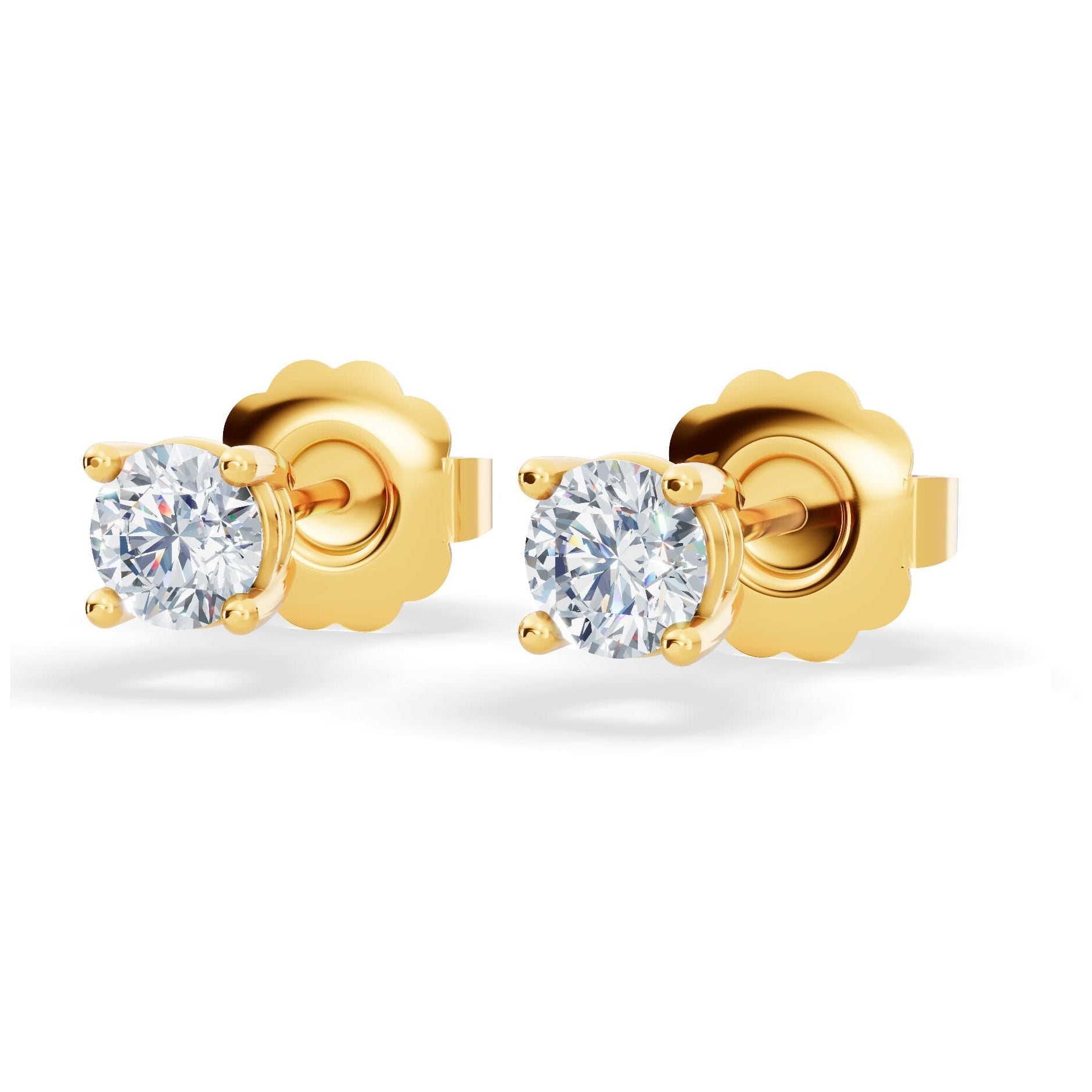 Classic Lab Diamond Stud Earrings (1/4 ct. tw.) – VS+ Clarity - 14k