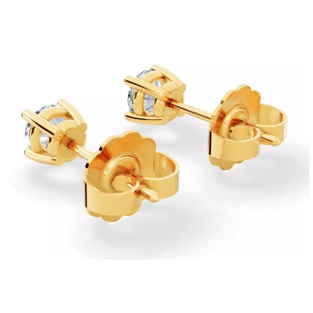 Classic Lab Diamond Stud Earrings (1/4 ct. tw.) – VS+ Clarity - 14k