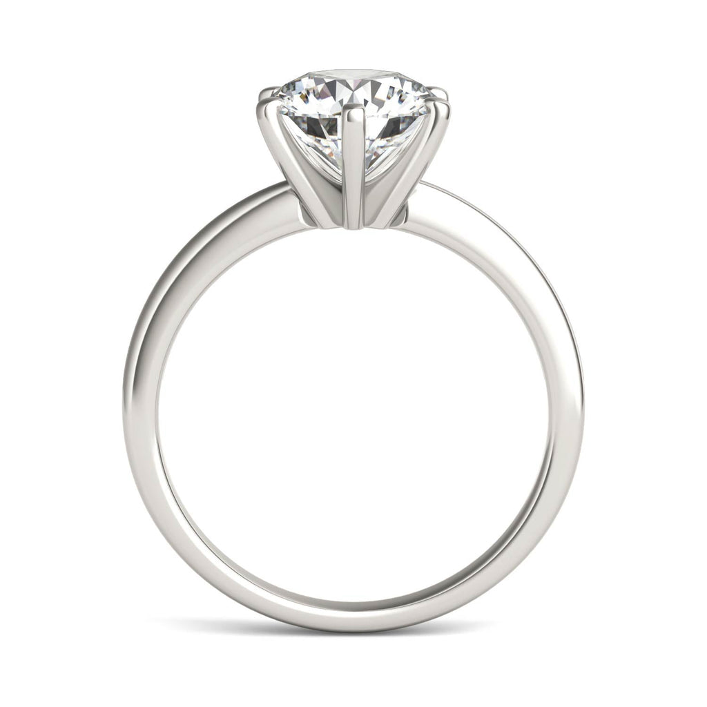 2.00 CTW AGI Certified Lab Grown Diamond Solitaire Engagement Ring –