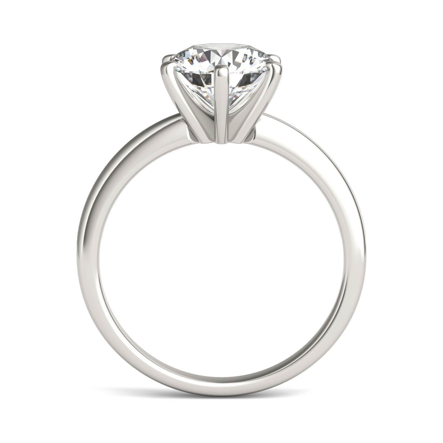 2.00 CTW AGI Certified Lab Grown Diamond Solitaire Engagement Ring –