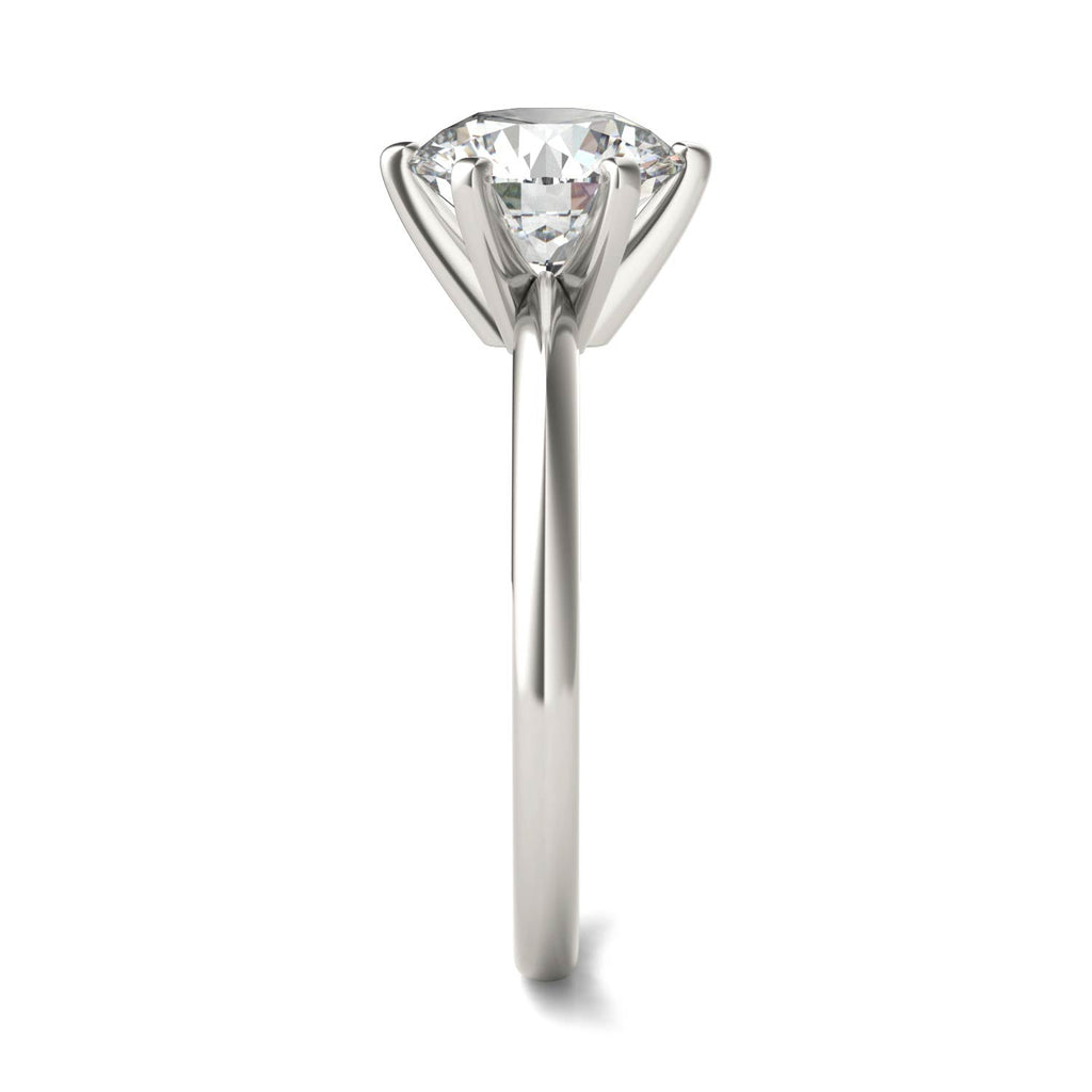 2.00 CTW AGI Certified Lab Grown Diamond Solitaire Engagement Ring –