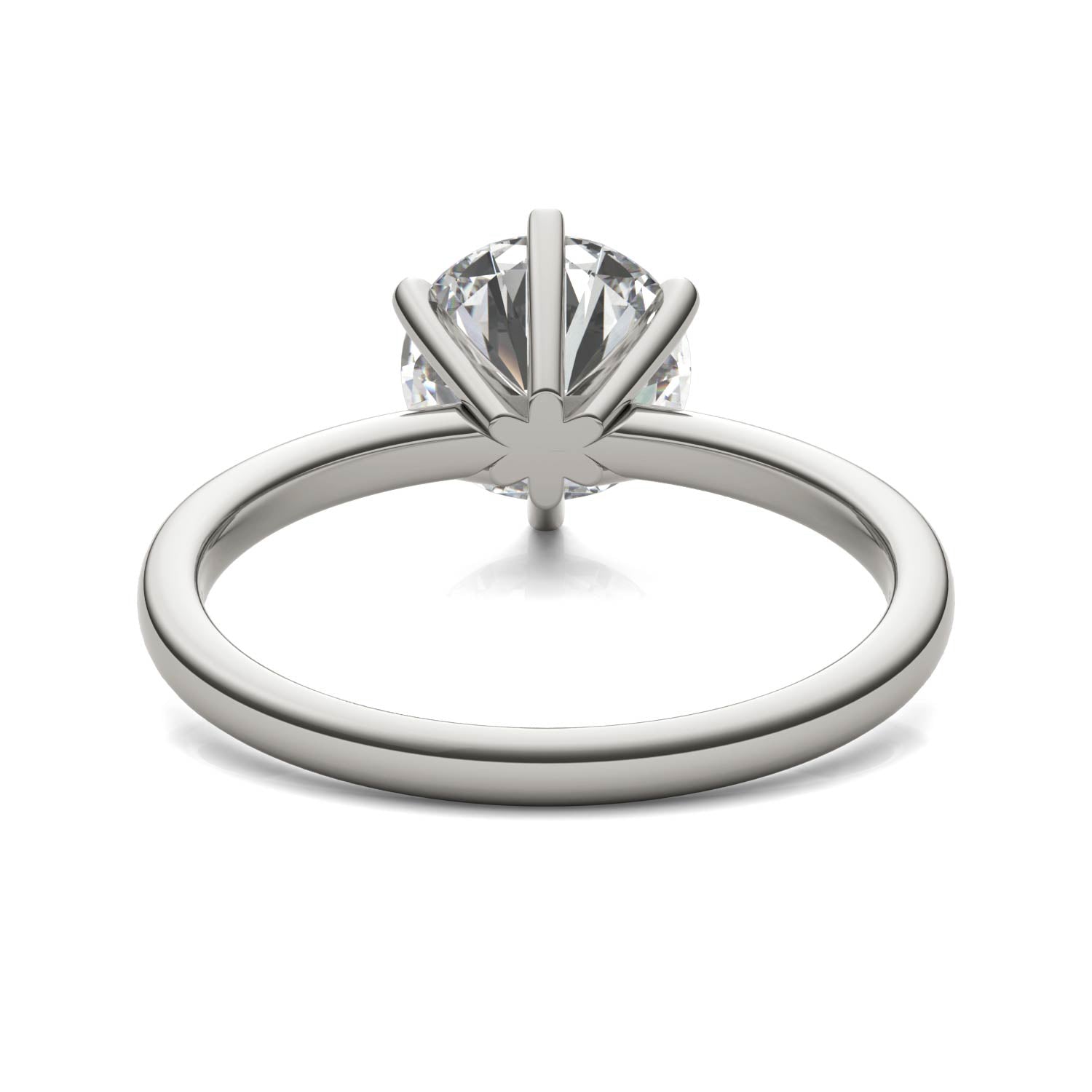 2.00 CTW AGI Certified Lab Grown Diamond Solitaire Engagement Ring –