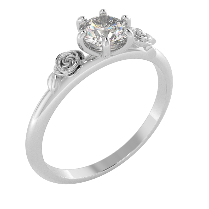 Rose Engagement Ring – Download Model