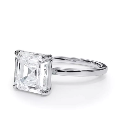 2.00 CTW AGI Certified Lab Grown Diamond Solitaire Engagement Ring –