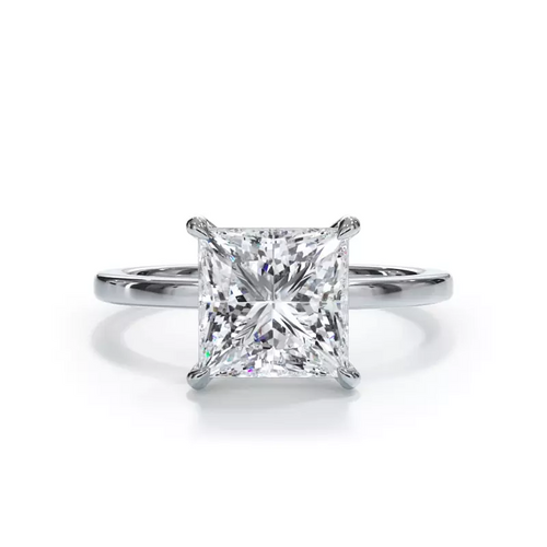 2.00 CTW AGI Certified Lab Grown Diamond Solitaire Engagement Ring –