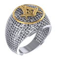 Masonic Ring – Breathable Lattice Structure  BY GALYA