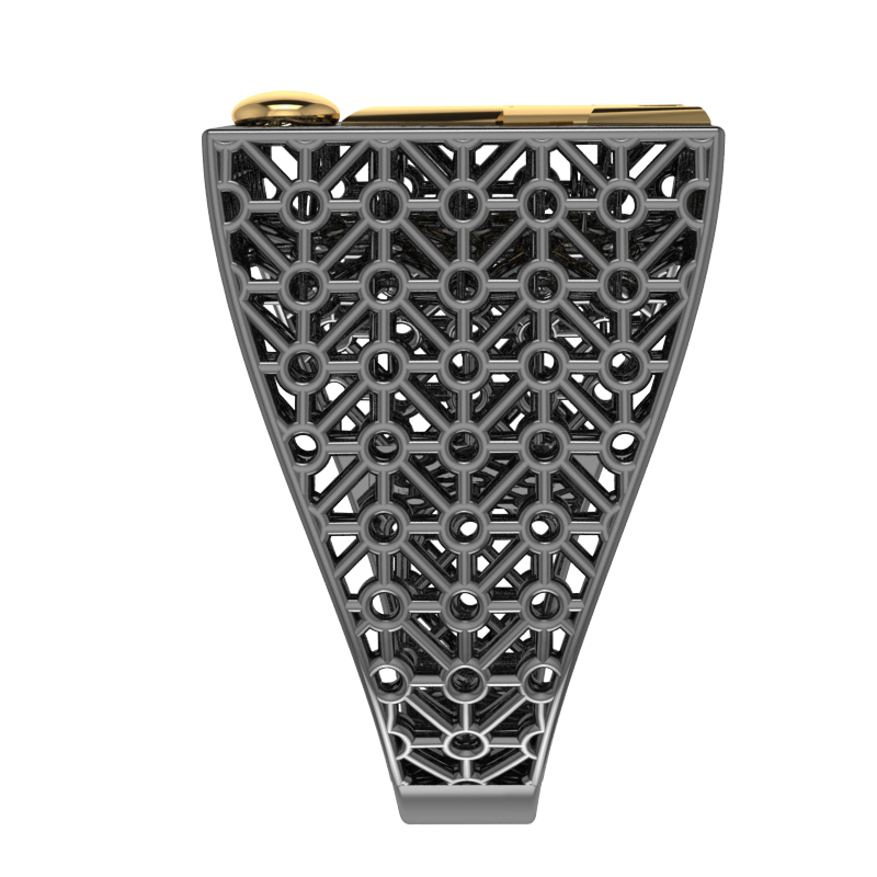 Masonic Ring – Breathable Lattice Structure  BY GALYA