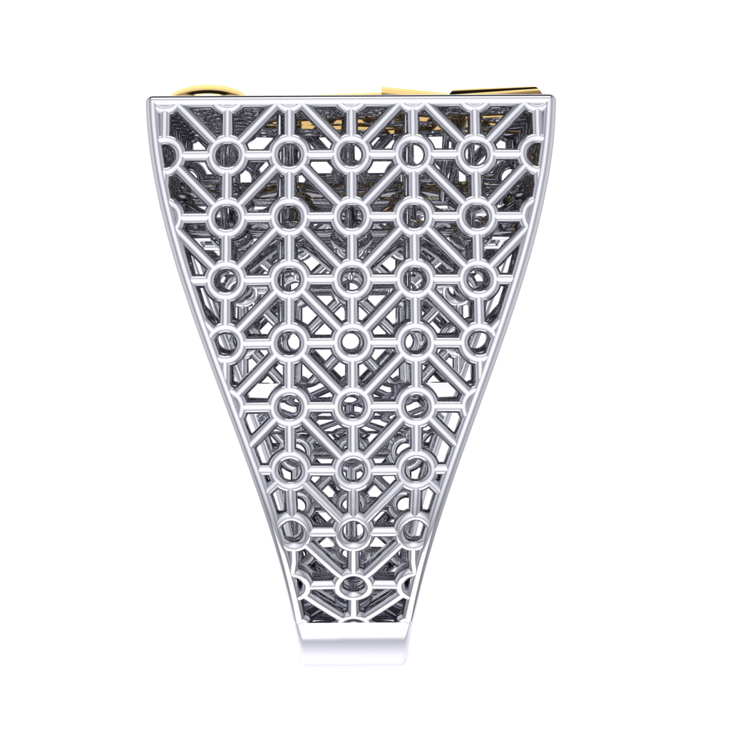 Masonic Ring – Breathable Lattice Structure  BY GALYA
