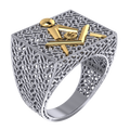 Masonic Ring – Breathable Lattice Structure  BY GALYA
