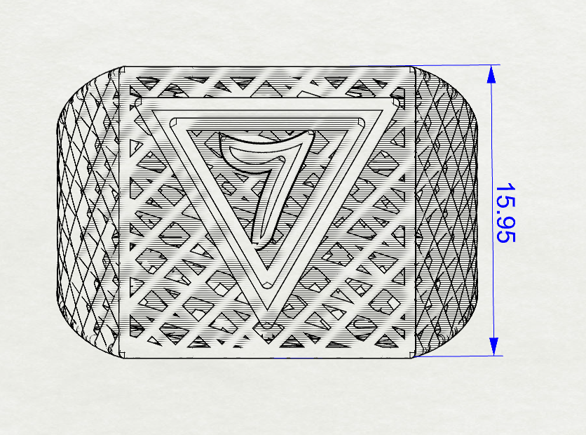 Masonic Ring – Breathable Lattice Structure  BY GALYA