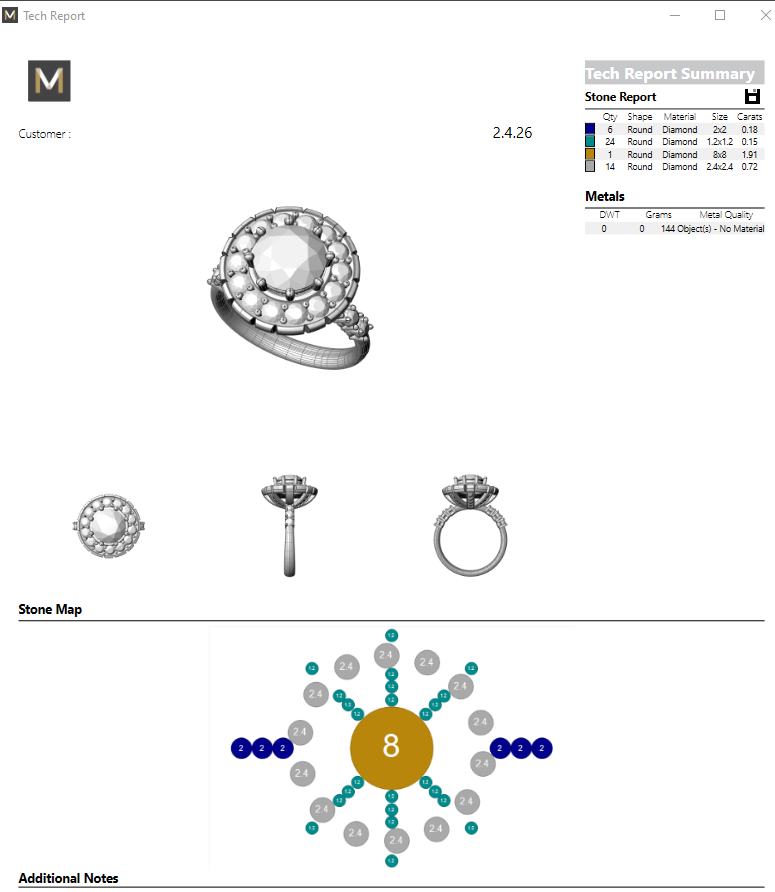 Silver Halo Engagement Ring with Cubic Zirconia